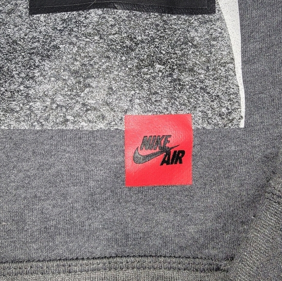Nike Air Gray Sweatshirt with Graphic - Picture 2 of 7